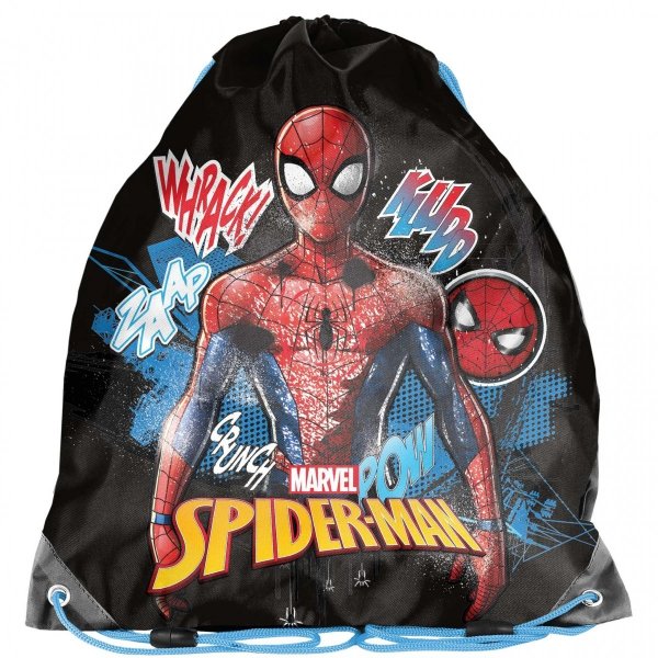 Tornister do Szkoły Paso Spider Man Komplet 3w1 Chłopięcy [SP22LL-525]