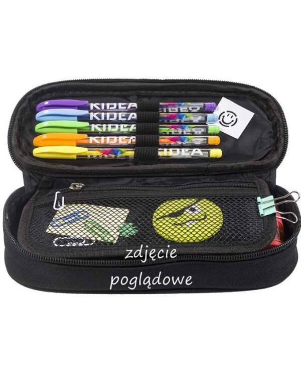Plecak Młodzieżowy BackUP Szkolny Japońskie Litery [PLB2M47]