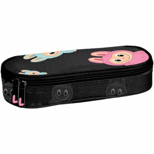 PIÓRNIK SZKOLNY DLA DZIEWCZYNY OTWIERANY Z KLAPKĄ BUBU PASO