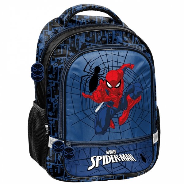PLECAK SPIDER-MAN SZKOLNY DO 1 KLASY DLA CHŁOPAKA DO PODSTAWÓWKI ZESTAW 5el