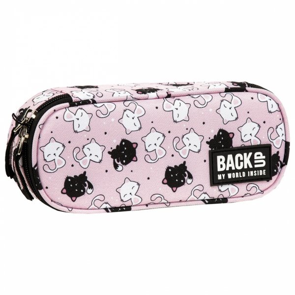Plecak Backup dla Dziewczyny Szkolny w Kotki Koty Różowy [PLB3P35]