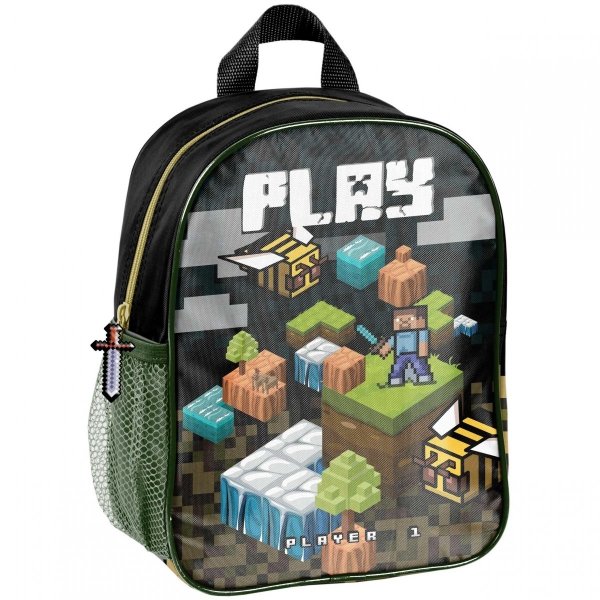 Minecraft Plecak dla Przedszkolaka na Wycieczki dla Chłopaka [PP21GM-303]