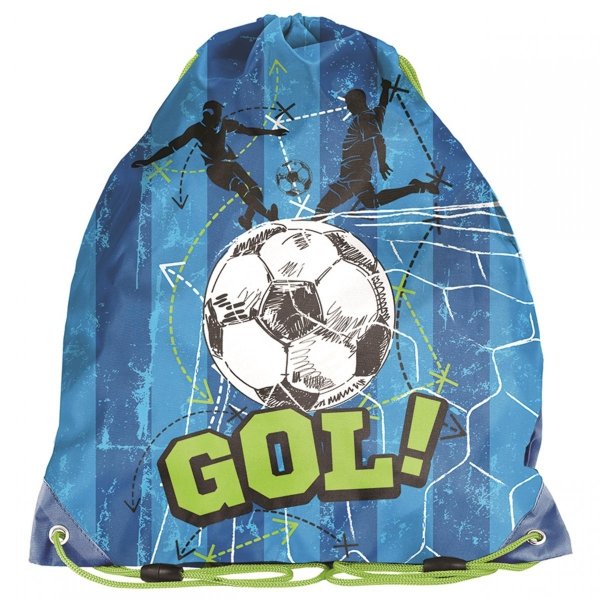 Piłkarski Plecak dla Chłopaków do Szkoły z Piłką Paso [PP20FB-081]