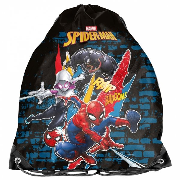 ZESTAW 3w1 SPIDER-MAN PLECAK SZKOLNY DO PODSTAWÓWKI MARVEL DLA CHŁOPAKA