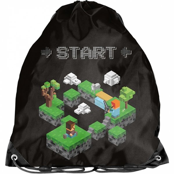 MINECRAFT PLECAK NA KÓŁKACH DO SZKOŁY PODSTAWOWEJ ZESTAW 5w1 CHŁOPIĘCY