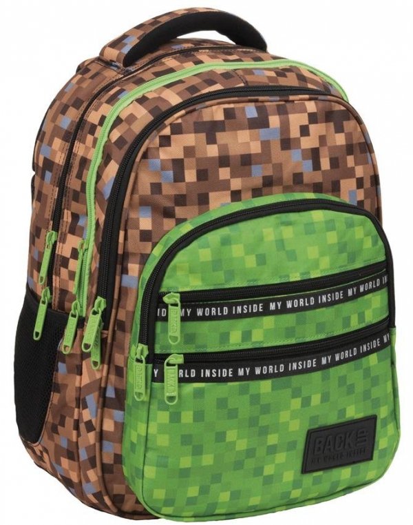 Minecraft Plecak dla Chlopaka Szkolny Pixele Gra Gry [PLB3M68]