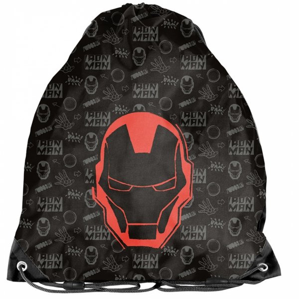 PLECAK IRON MAN SZKOLNY AVENGERS PODSTAWÓWKI DLA CHŁOPAKA ZESTAW 3el PASO