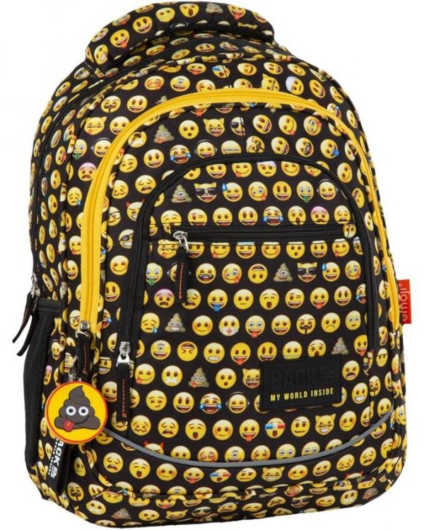 Plecak Emoji Szkolny Młodzieżowy dla dziewczyny [PLB2XEM86]