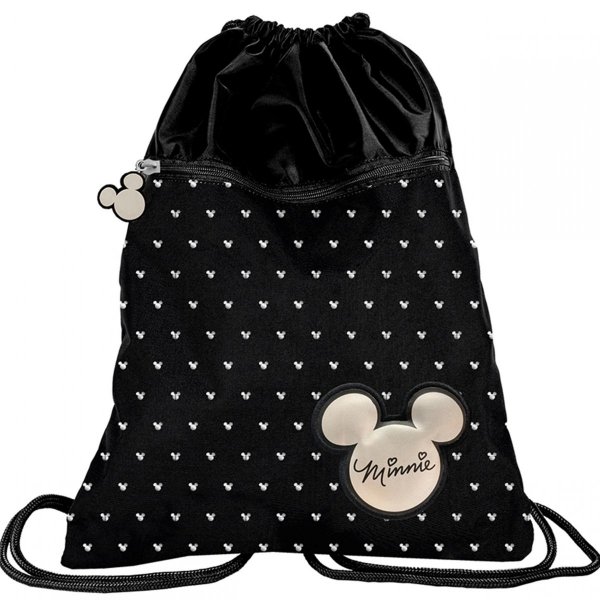 Plecak Myszka Mini Minnie dla Dziewczynki Nastolatki Czarny BeUniq [DIBL-2708]