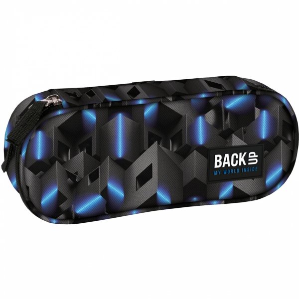 BACKUP RIDDLE PLECAK SZKOLNY ZESTAW 3w1 ABSTRAKCJA 3D DLA CHŁOPAKA 