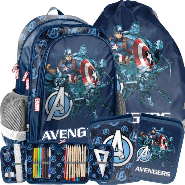 Iron Man Plecak Szkolny dla Chłopaka Avengers Paaso [AV22KK-081]