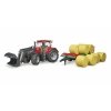 BRUDER Traktor Case IH 300 CVX z ładowarką i przyczepą