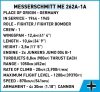 Cobi Klocki Klocki Messerschmitt Me262 A-1a