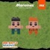 Marioinex Klocki Waffle mini - Sekretna jaskinia