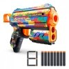 ZURU X-Shot Wyrzutnia SKINS FLUX (8 Strzałek) Striper