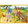 Trefl Puzzle 2x24 elementy Kubuś Puchatek Dzień w ogrodzie