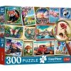 Trefl Puzzle 300 elementów EasyPiece Znaczki pocztowe; dla seniora