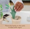 Fisher Price Wooden Mały ogrodnik zestaw drewnianych roślin i narzędzi