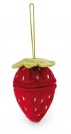 NICI 49435 Maskotka miś Bendix 13cm z pętelką w truskawce GREEN