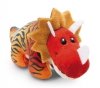 NICI 49463 Maskotka dinozaur Cerastupsy czerwony w wulkanicznym jajku 12cm GREEN