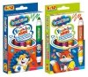 Flamastry 12kol 6szt dwustronne Jumbo standard MAJEWSKI p12, mix cena za 1 szt