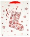 Torebka ozdobna prezentowa świąteczna 9028A 30x39x12cm p12, mix cena za 1 szt