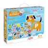 Czu Czu Duże puzzle z dziurką Alfabet