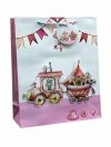 Torebka prezentowa Baby 391B 26x32x12cm mix cena za 1 szt