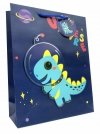 Torebka ozdobna prezentowa Dino 385C 18x23x12cm mix cena za 1 szt