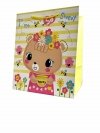 Torebka ozdobna prezentowa 4wz 4645A 26x32x25cm szerokie dno mix cena za 1 szt