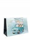 Torebka ozdobna prezentowa 3wz 30x42x20cm JP 4681H szerokie dno mix cena za 1 szt