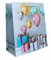 Torebka ozdobna prezentowa Balony, prezenty JP-A937C 18x23x10cm mix cena za 1 szt
