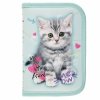PROMO Piórnik dwuklapkowy bez wyposażenia ST.RIGHT PC3 My Little Friend mint Kitty