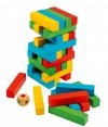 PROMO Rainbow Tower Wooden classic gra 59007 TACTIC
