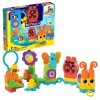 MEGA BLOKS Aktywizująca gąsieniczka do ciągnięcia HKN44 MATTEL
