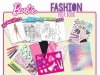 PROMO Szkicownik Barbie Fashion Look Book 12877 + 4 pisaki, 4 kredki, arkusz ze wzorami, naklejki
