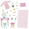 Barbie Sypialnia Barbie Zestaw + lalka HPT55 p2 MATTEL