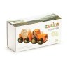 Drewniany traktor z przyczepą 15351 Cubika