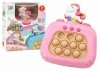 Gra Sensoryczna Jednorożec Pop It na baterie światła dźwięki 19889 Lean Toys mix cena za 1 szt
