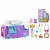 Polly Pocket Glampingowy Van Kamper + laleczka + akcesoria JCC32 MATTEL