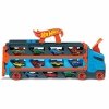Hot Wheels Wyścigowy transporter 2w1 Speedway hauler HGH33 MATTEL