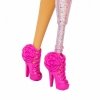 Barbie Lalka Deluxe Style Falbanki i róża HYV26 MATTEL