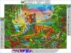 Haft Diamentowy, Obraz, Mozaika Diamentowa Diamond Painting, TYGRYS 40x30cm - DK