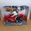 INNY Lalka na Motorze Sportowym Ścigaczu Motor Czerwony #A1