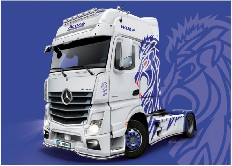 Camion miniature mercedes hot sale
