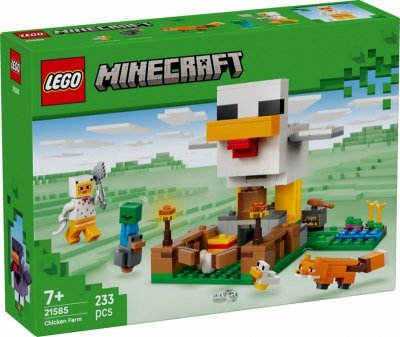 LEGO Klocki Minecraft 21585 Farma kurczaków