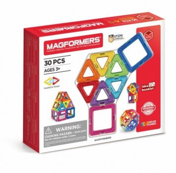 Magformers Klocki magnetyczne basic 30 elementów