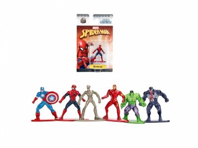 JADA TOYS Marvel Figurki Nano 6-rodzajów