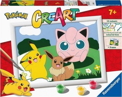 Ravensburger Polska Malowanka CreArt dla dzieci Pokemon
