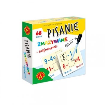 Alexander Zestaw Pisanie Zmazywanie - Odejmowanie